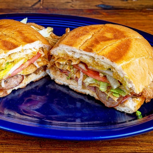 Eggs and Sausage Torta/Huevos Y Salchichas.
