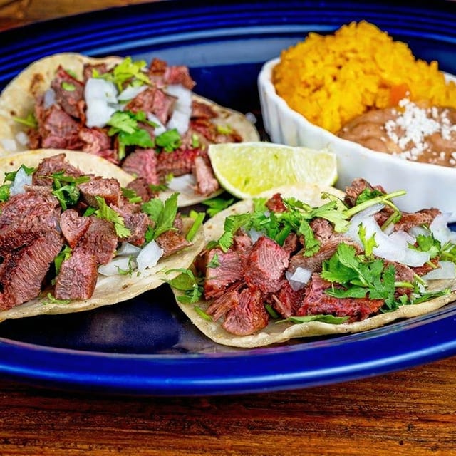 Tongue/Lengua Taco Combo.