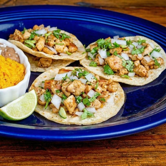Chicken Tacos.