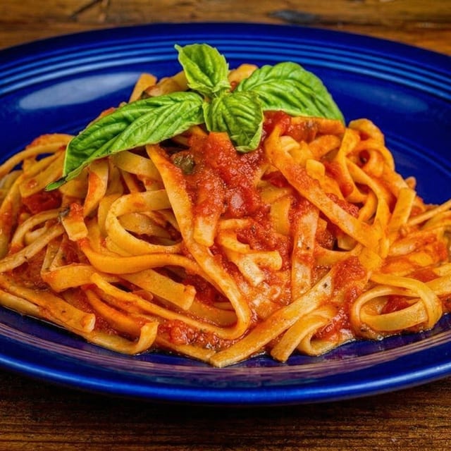 Pasta with Pomodoro Sauce.